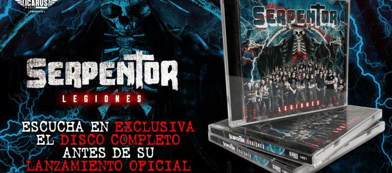 Escucha en exclusiva el disco completo de Serpentor antes de su lanzamiento oficial