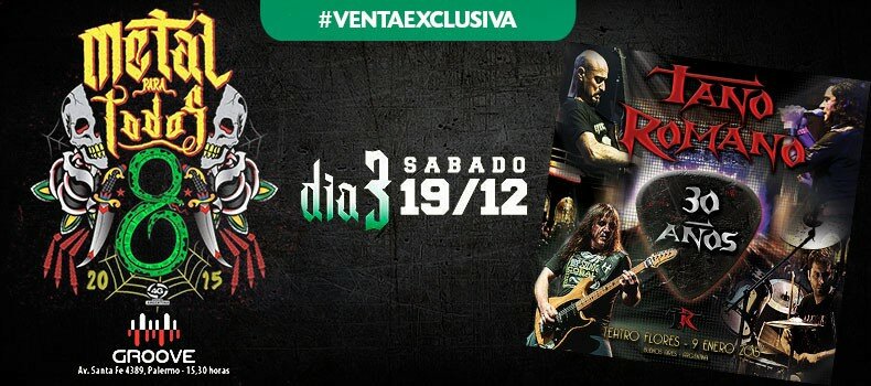 “30 años” lo nuevo del Tano Romano, en venta exclusiva en “Metal Para Todos”